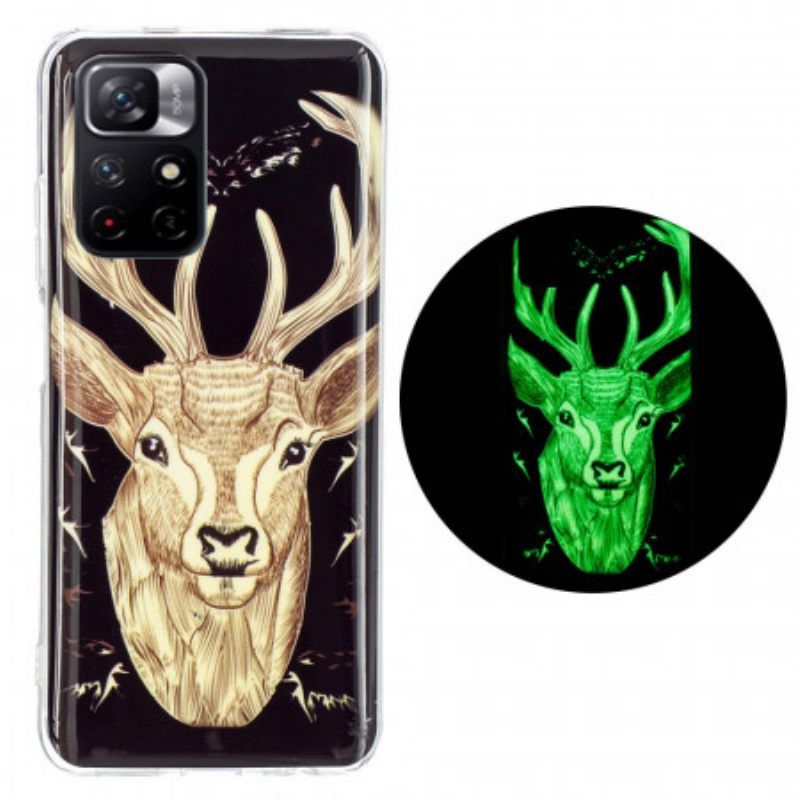 Θήκη Xiaomi Redmi Note 11 Pro Plus 5G Fluorescent Majestic Deer